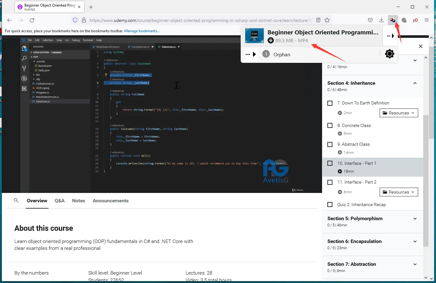 Video Downloader Helper Extension