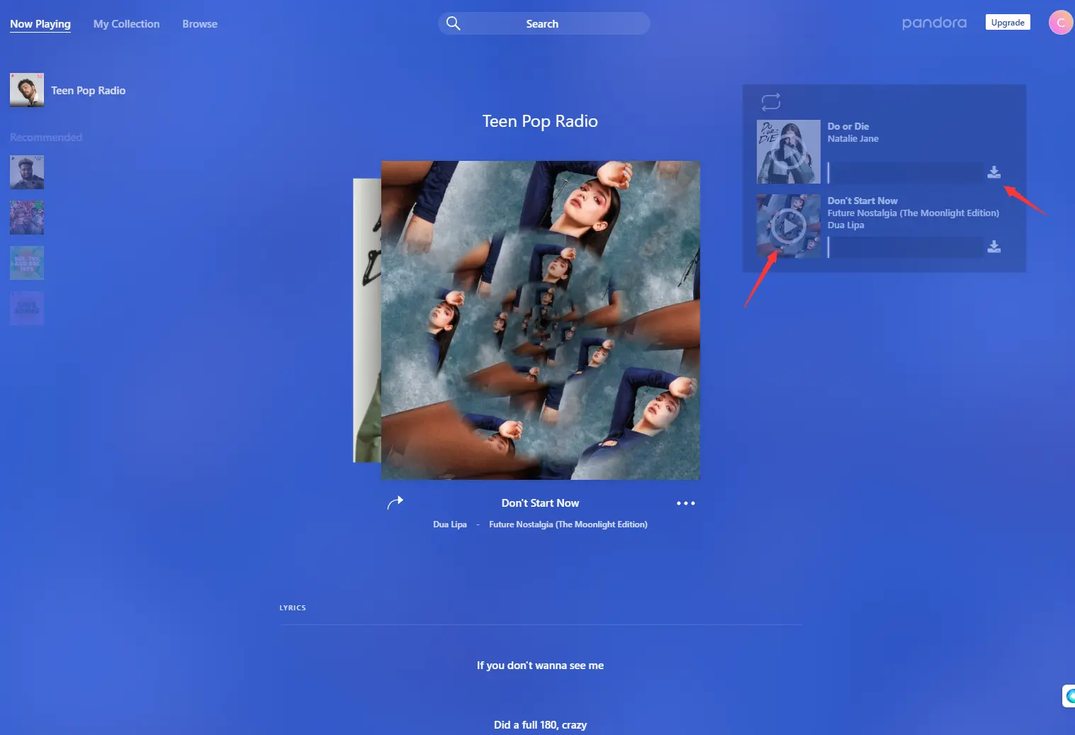Pandora Music Replay And Download Script