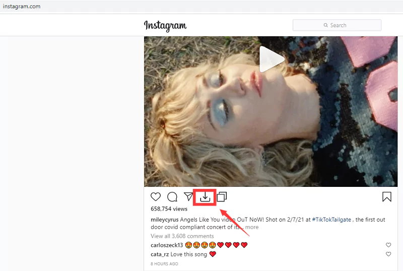 Instagram Downloader Tampermonkey Script